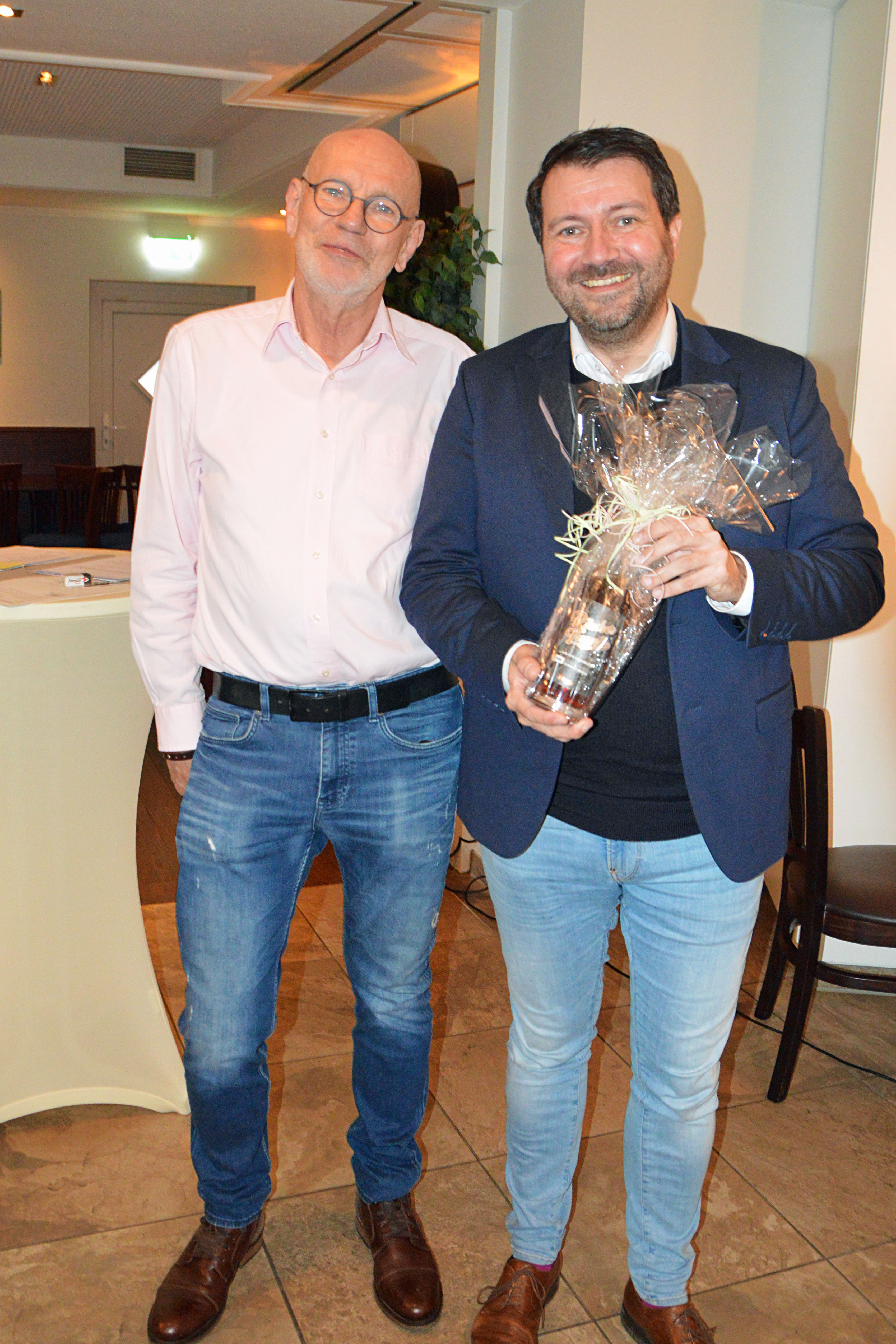 v. l. Heinz Br�er, Jochen Steinkamp