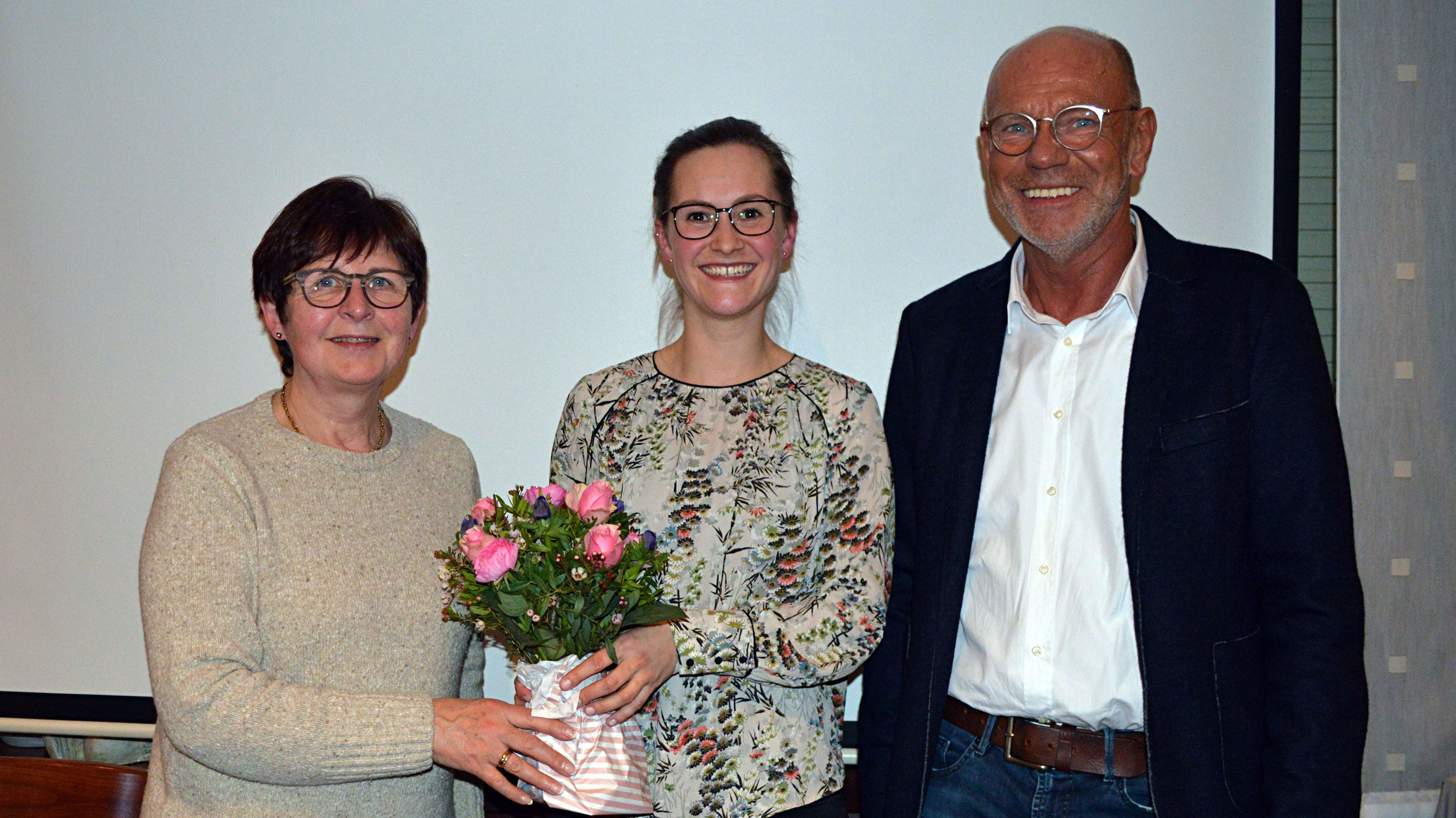 v. links: Waltraud Boving; Frau Wiebke Pppe; Heinz Brer