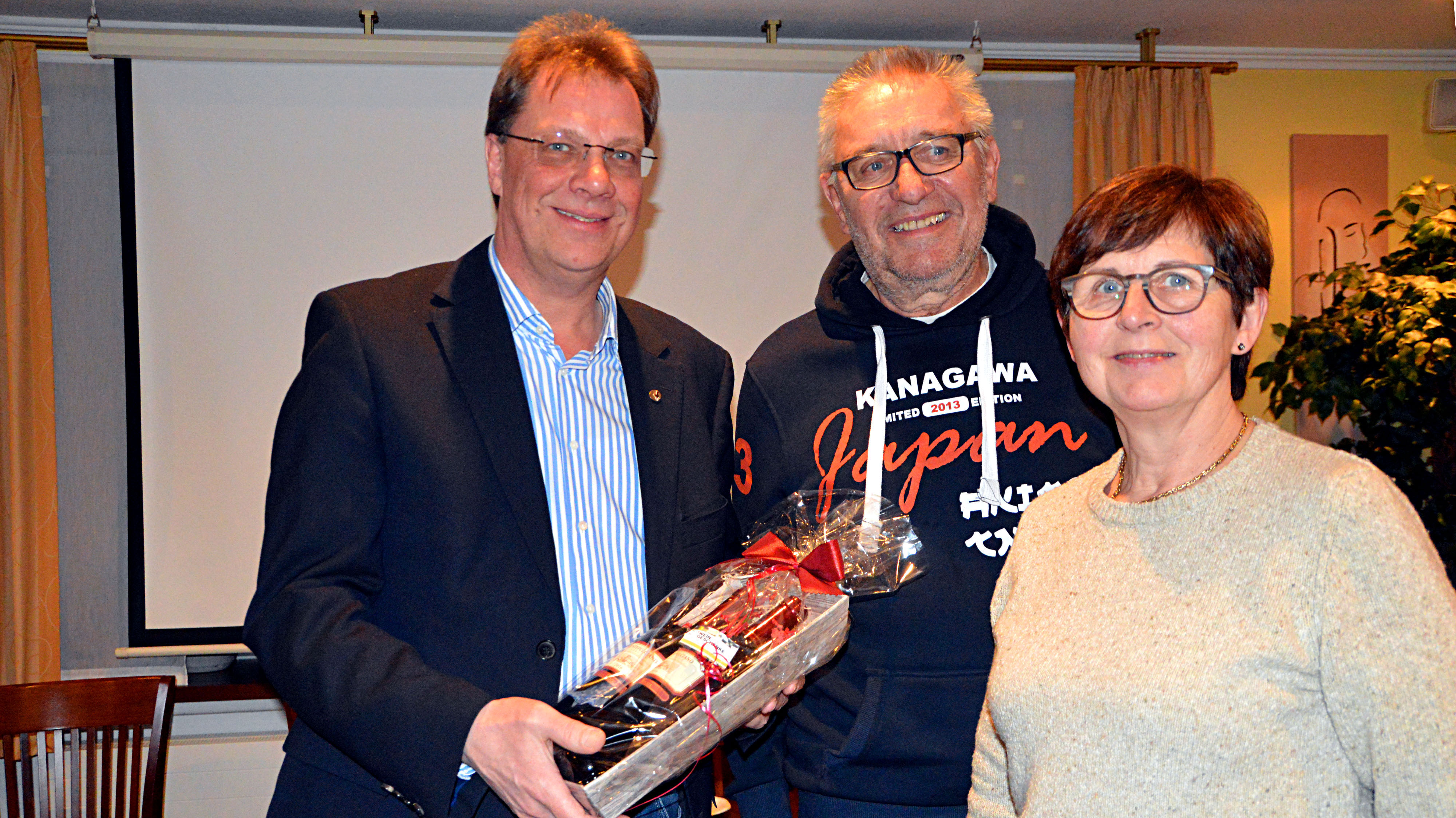 v. links: Bernd Stolle, Clemens Kauling, Waltraud Boving